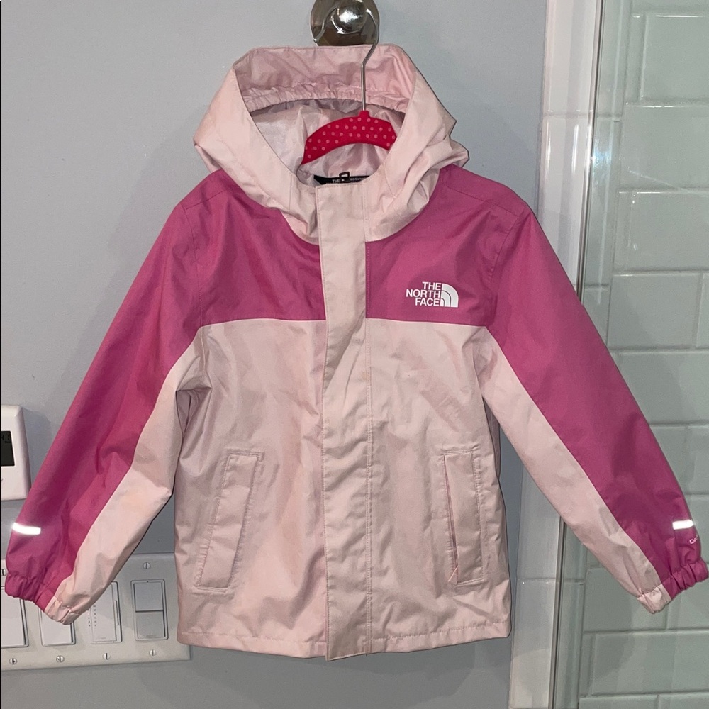 EUC The North Face Kids Antora Rain Jacket, size 4